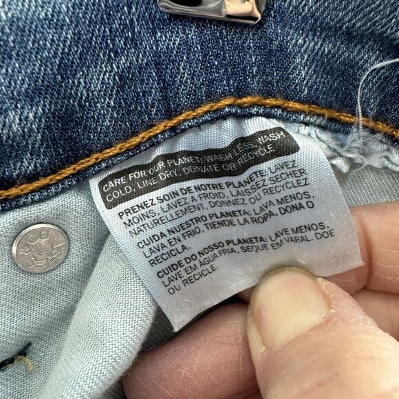 Levi's‎ Men 541 Blue Denim Jeans Size 38x30 (actual 38x 28.5) Straight High Rise - Picture 10 of 15